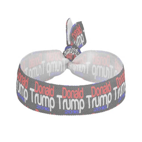 Donald Trump 2016 Red White and Blue Hair Tie