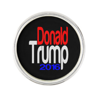 Donald Trump 2016 Red White and Blue Pin