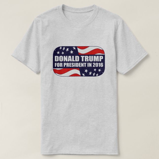 Donald Trump 2016 T-Shirt (Design Front)