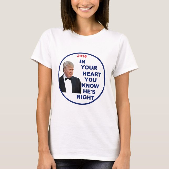 Donald TRUMP 2016 T-Shirt (Front)