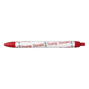 Donald Trump 2020 Black Ink Pen