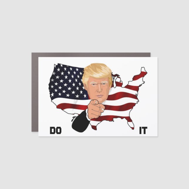 Donald Trump 2020 Car Magnet (Front)