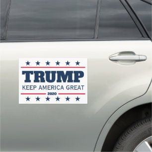 Donald Trump 2020 election Keep America Great big Car Magnet