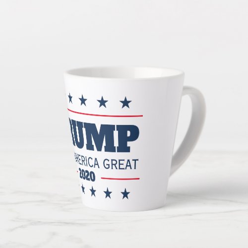 Donald Trump 2020 election Keep America Great Latte Mug