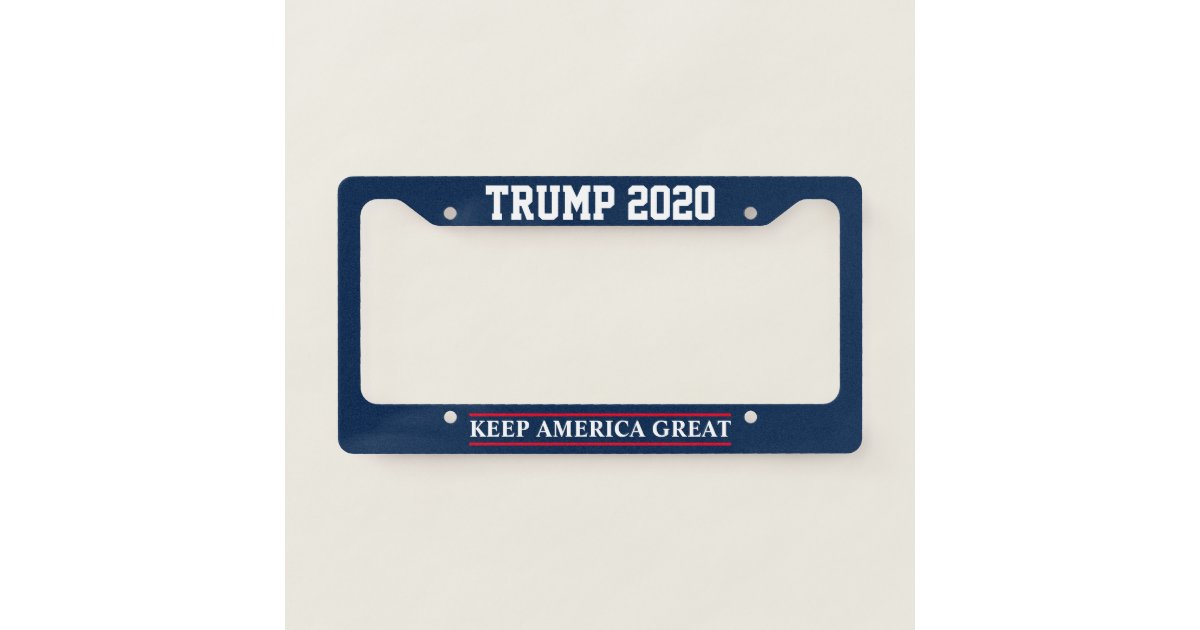 Donald Trump 2020 election Keep America Great License ...