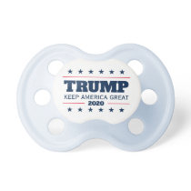 Donald Trump 2020 election Keep America Great Pacifier Donald Trump 2020 election Keep America Great Pacifier