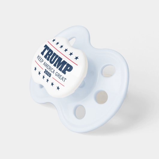 Donald Trump 2020 election Keep America Great Pacifier (Front Right)