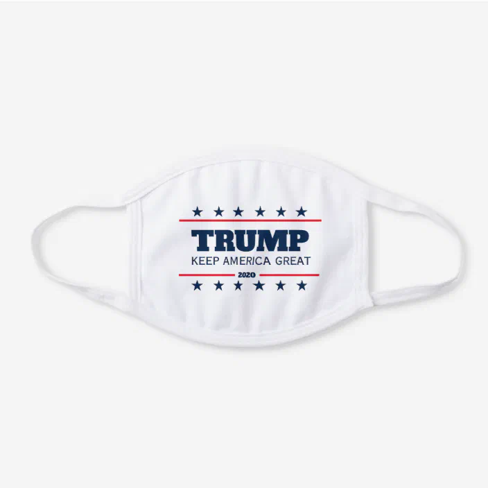 My Own Design BABY TRUMP BALLOON Cotton Fabric Face Mask  Material