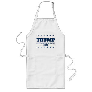 Donald Trump 2020 election republican party BBQ Long Apron