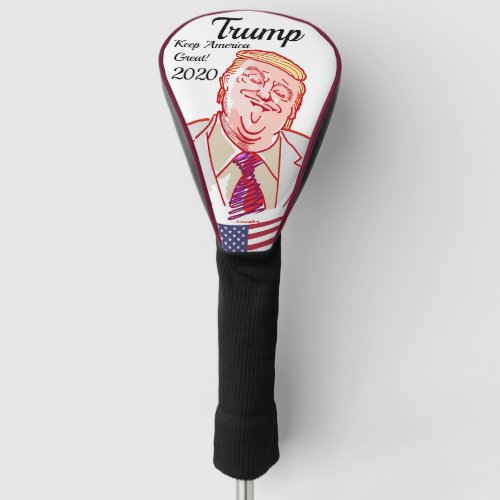 Donald Trump _ 2020 _ Keep America Great Golf Head Cover