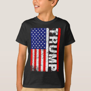 Donald Trump 2020 Vintage Usa Flag T Shirts