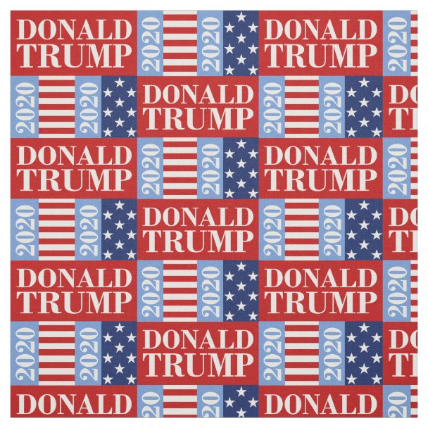 TRUMP FABRIC Zazzle