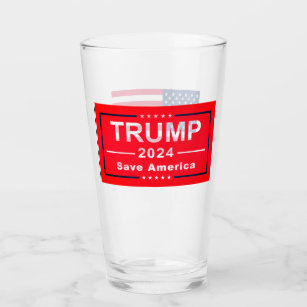 Donald TRUMP 2024 Beer Pint Glass