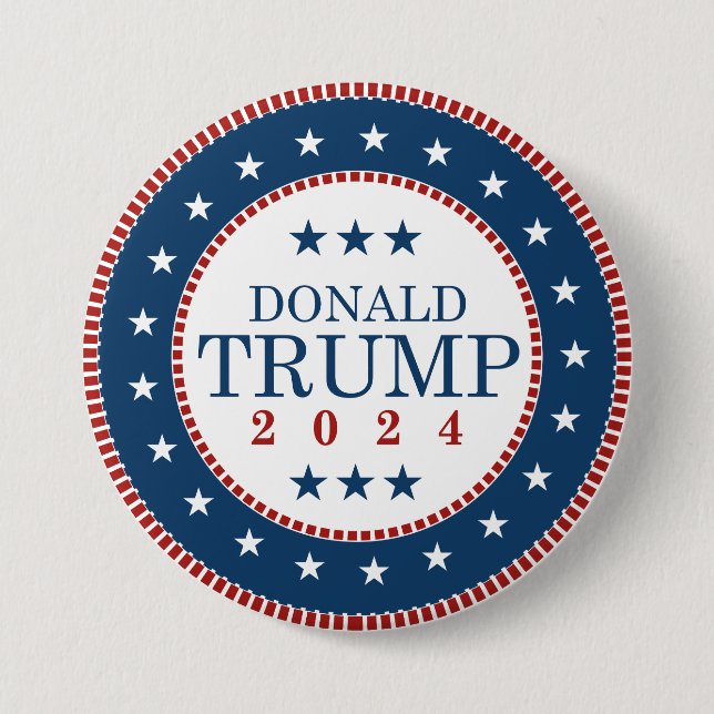 Donald Trump 2024 Button (Front)