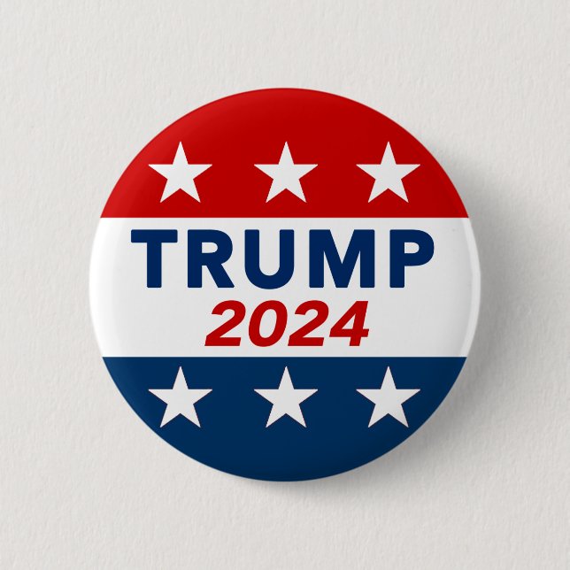 Donald Trump 2024 Button (Front)