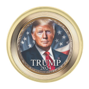 Donald Trump 2024 Campaign Collectible Lapel Pin