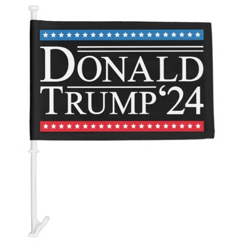 Donald Trump 2024 Car Flag