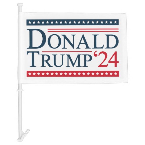 Donald Trump 2024 Car Flag