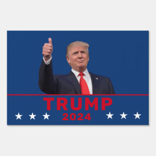 Donald Trump 2024 Car Flag Sign