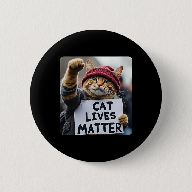 Donald Trump 2024 Cats1  Button (Front)