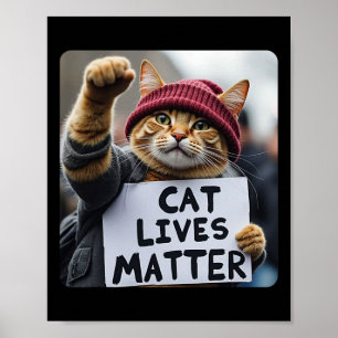 Donald Trump 2024 Cats Take America Back Vintage T Poster