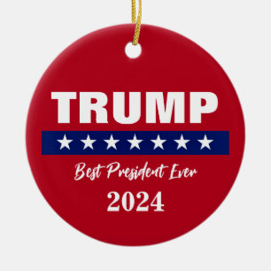 DONALD TRUMP 2024 CHRISTMAS ORNAMENT