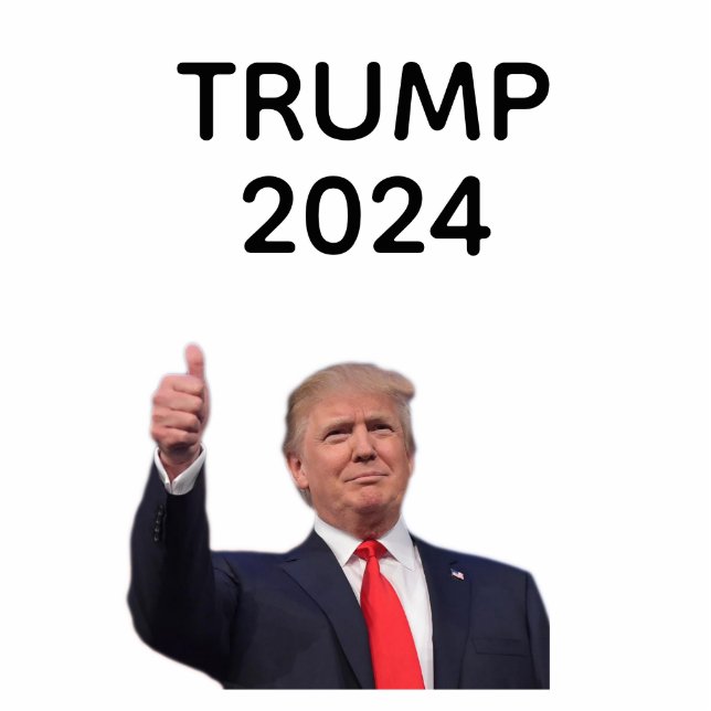 Donald Trump 2024  Cutout (Front)