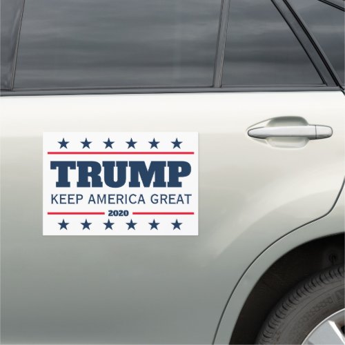 Donald Trump 2024 election Keep America Great big Car Magnet