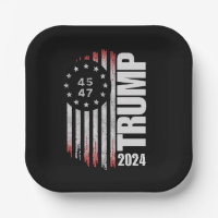 Donald Trump 2024 Election Vote 45 47 American 