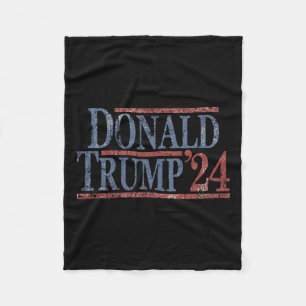 Donald Trump 2024  Fleece Blanket
