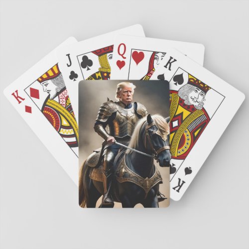 Donald Trump 2024 Funny Conservative Poker Cards