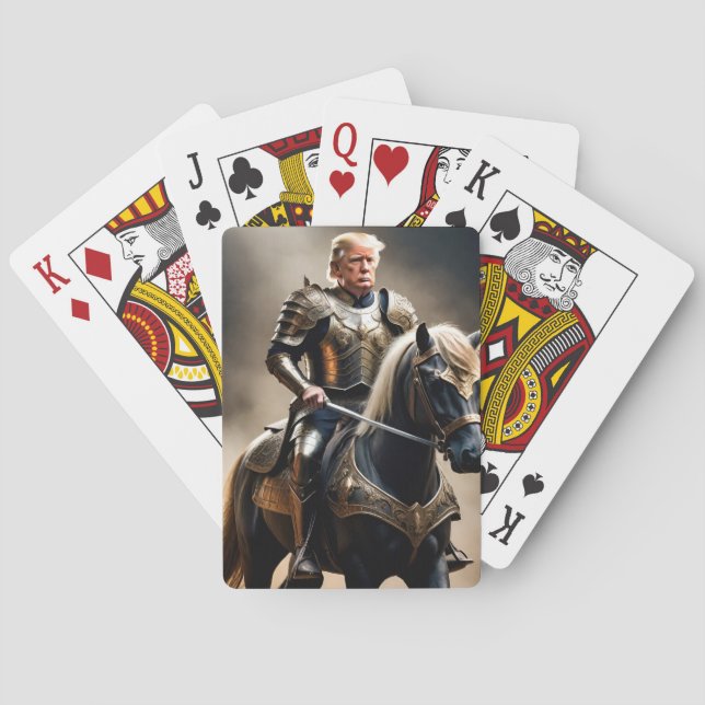Donald Trump 2024 Funny Conservative Poker Cards (Back)