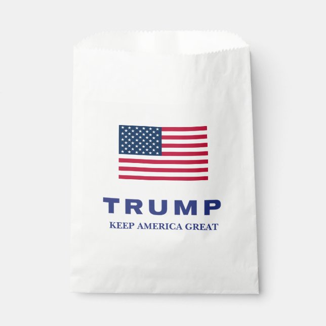 Donald Trump 2024 Gift Watch Favor Bag (Front)