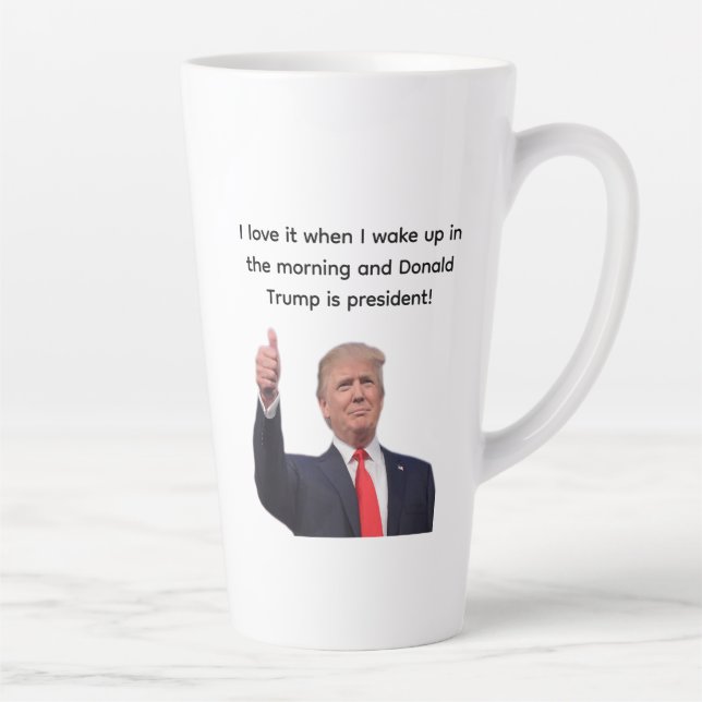 Donald Trump 2024  Latte Mug (Right)