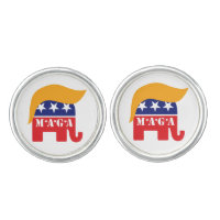 Donald Trump 2024 MAGA GOP Elephant Hair Logo