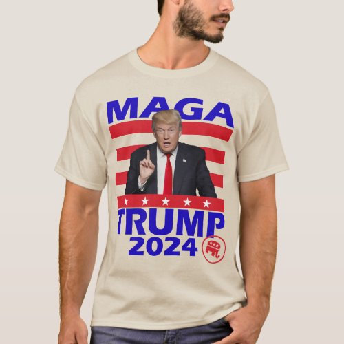 Donald Trump 2024 MAGA T_shirt 