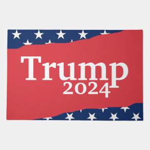 Donald Trump 2024 Patriotic American Doormat