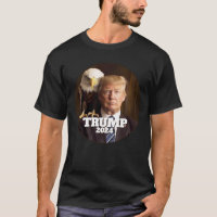 Donald Trump 2024 Photo - bald eagle on shoulder