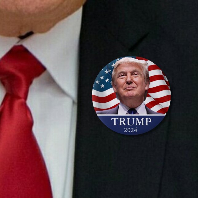 Donald Trump 2024 Pinback Button (Creator Uploaded)