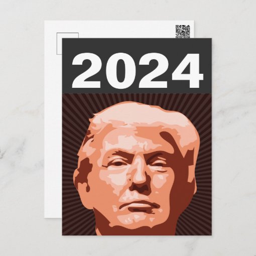 DONALD TRUMP 2024 POSTCARDS Zazzle