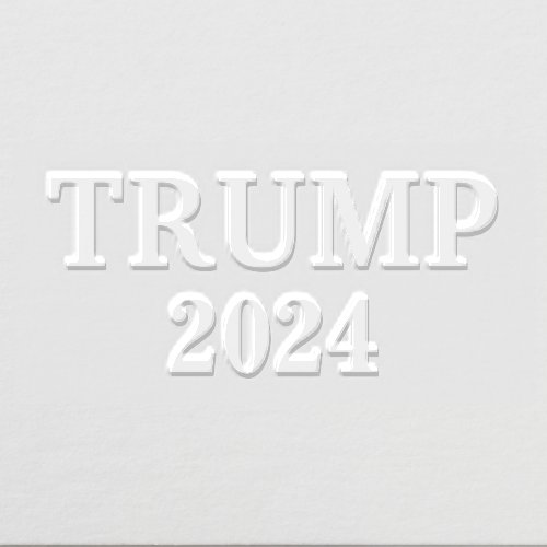 Donald Trump 2024 President Election 5 Embosser
