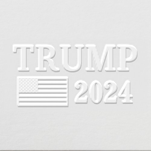 Donald Trump 2024 President Election 6 _ USA Flag Embosser