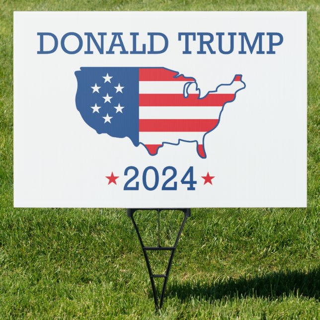 Donald Trump 2024 Sign (Insitu)