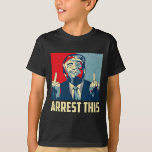 Donald Trump 2024 Supporter Arrest This Vintage  T-Shirt