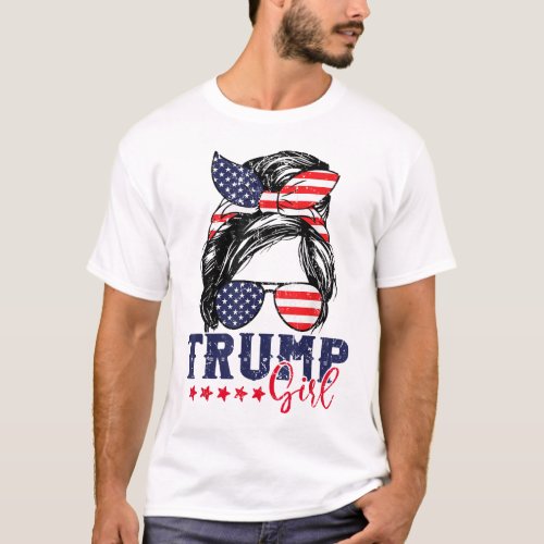 Donald Trump 2024 Take America Back American Flag T_Shirt