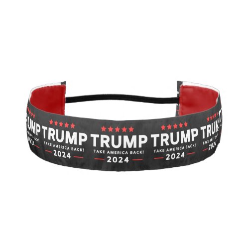 Donald Trump 2024 Take America Back  Athletic Headband