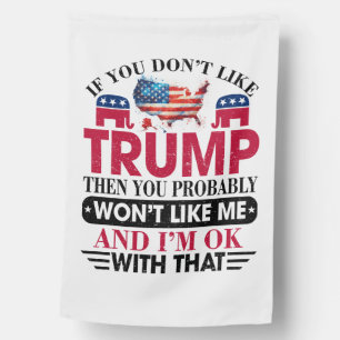 Donald Trump 2024 Take America Back Car Flag