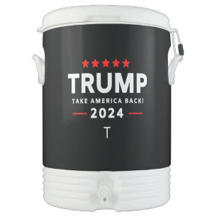 Donald Trump 2024 Take America Back Election Beverage Cooler