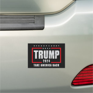 Donald Trump 2024 Take America Back Election Car Magnet