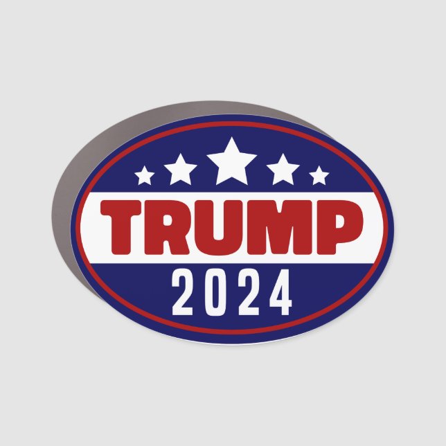 Donald Trump 2024 Take America Back Election Car Magnet (Front)